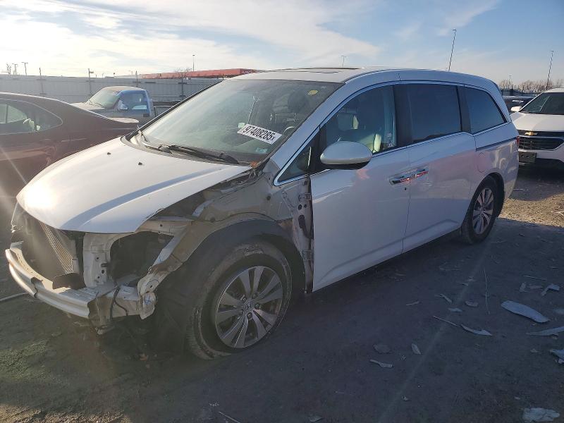 HONDA ODYSSEY EX 2014 with VIN 5FNRL5H67EB069460 - Photo from auction