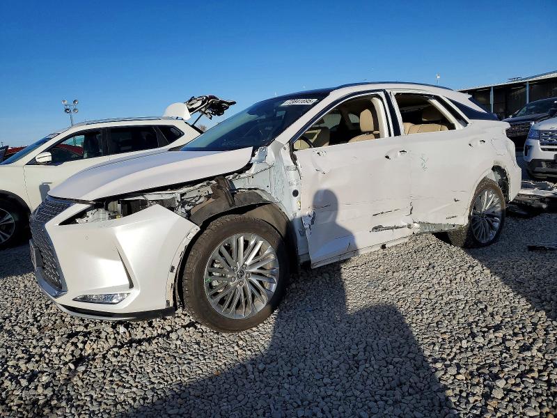 LEXUS RX 450H 2021 with VIN 2T2JGMDA2MC070830 - Photo from auction
