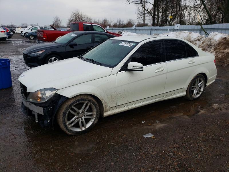 MERCEDES-BENZ C 2012 with VIN WDDGF8FB1CA721534 - Photo from auction