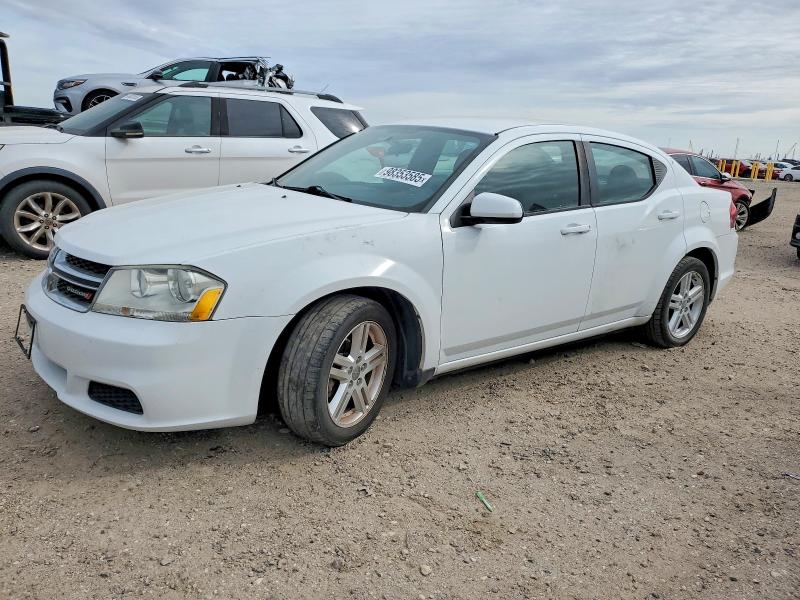 DODGE AVENGER 2012 with VIN 1C3CDZCB3CN219369 - Photo from auction