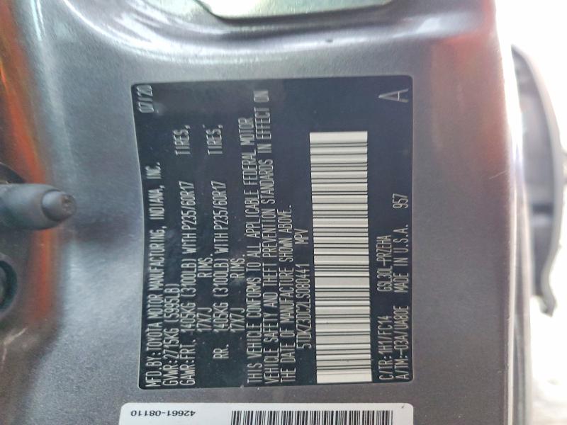 Photo 14 from auction – 2020 TOYOTA SIENNA LE with VIN 5TDKZ3DC2LS080441