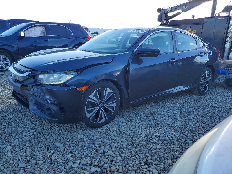 HONDA CIVIC EX 2018 with VIN JHMFC1F3XJX021678 - Photo from auction