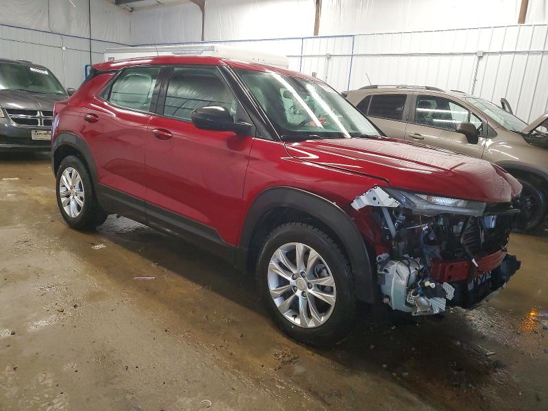 Photo 4 from auction – 2021 CHEVROLET TRAILBLAZER with VIN KL79MMS24MB143574