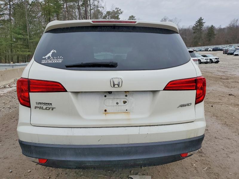 Photo 6 from auction – 2016 HONDA PILOT EXL with VIN 5FNYF6H55GB111756