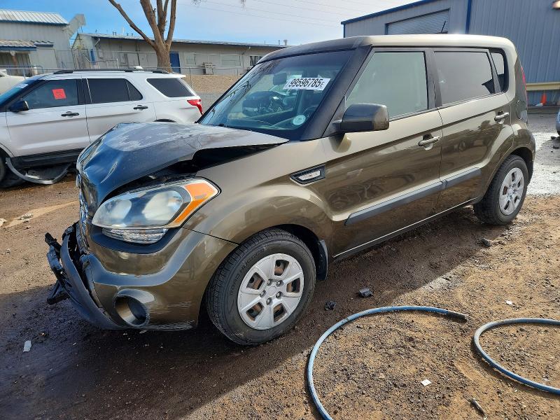 KIA SOUL 2013 with VIN KNDJT2A55D7527885 - Photo from auction