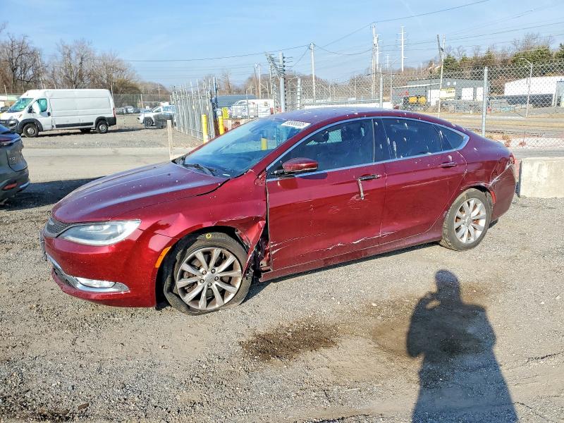 CHRYSLER 200 C 2015 with VIN 1C3CCCCGXFN662408 - Photo from auction