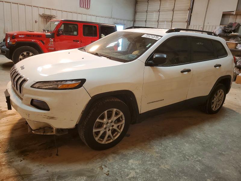 JEEP CHEROKEE S 2015 with VIN 1C4PJLAB1FW761963 - Photo from auction