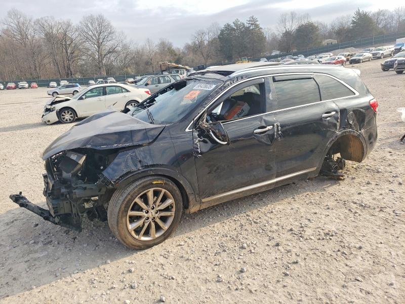 KIA SORENTO SX 2017 with VIN 5XYPK4A5XHG296290 - Photo from auction