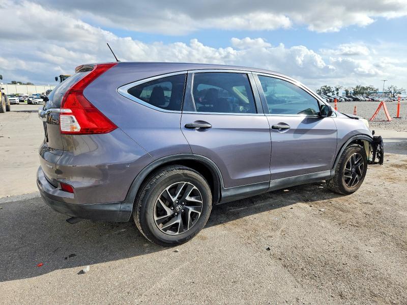 Photo 3 from auction – 2016 HONDA CR-V SE with VIN 5J6RM3H49GL022053