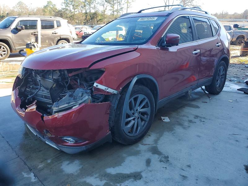 NISSAN ROGUE 2016 with VIN 5N1AT2MT3GC867165 - Photo from auction