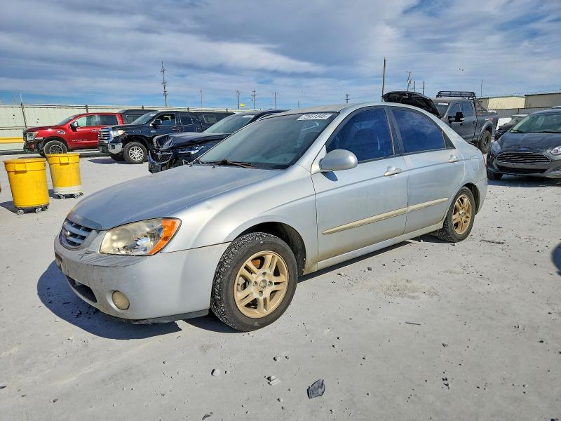 KIA SPECTRA LX 2005 with VIN KNAFE121455194112 - Photo from auction