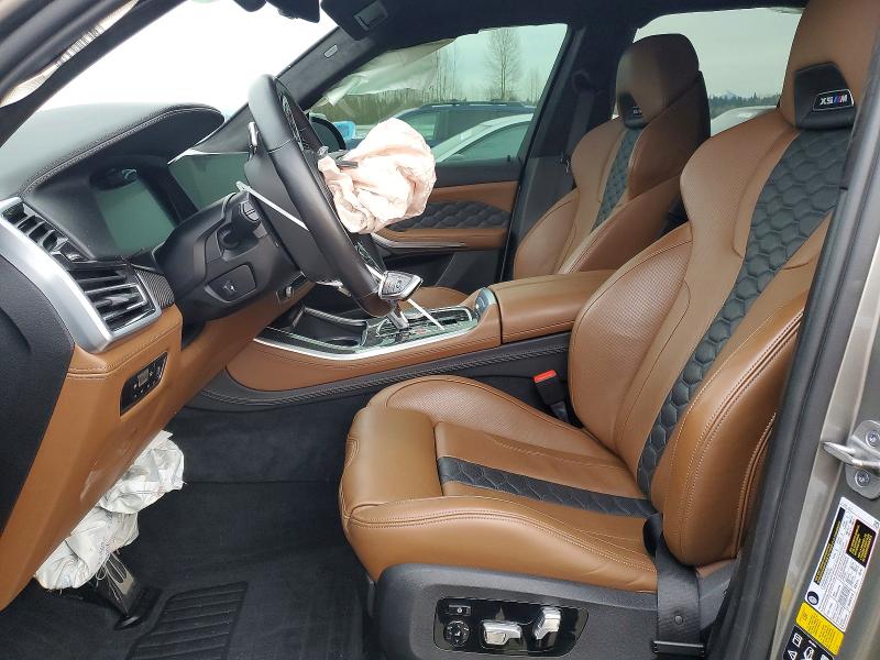 Photo 7 from auction – 2022 BMW X5 M with VIN 5YMJU0C04N9J96801