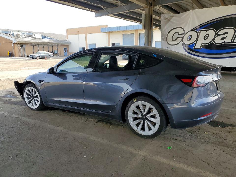 Photo 2 from auction – 2022 TESLA MODEL 3 with VIN 5YJ3E1EA2NF145684