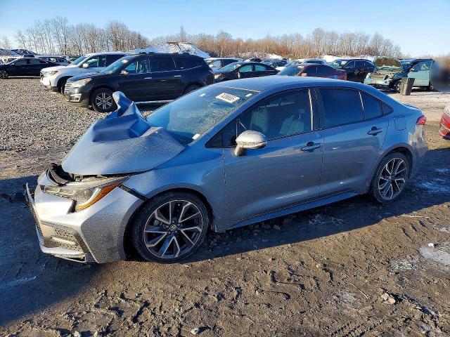 TOYOTA COROLLA SE 2020 with VIN 5YFS4RCE4LP020304 - Photo from auction