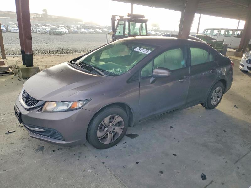 HONDA CIVIC LX 2014 with VIN 19XFB2F54EE214457 - Photo from auction