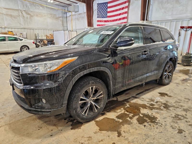 TOYOTA HIGHLANDER 2016 con VIN 5TDJKRFH0GS299674 - Foto de la subasta