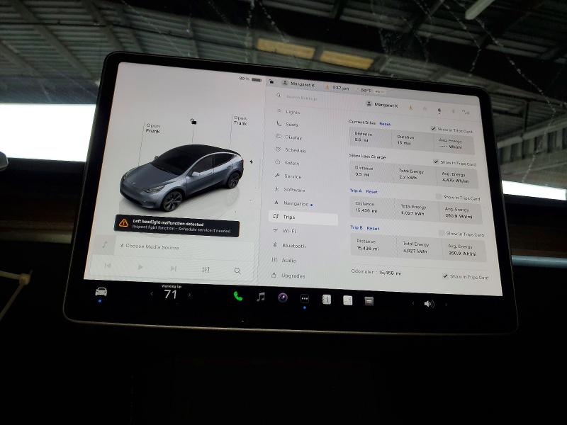 Photo 9 from auction – 2025 TESLA MODEL Y with VIN 7SAYGDEE6SF236668