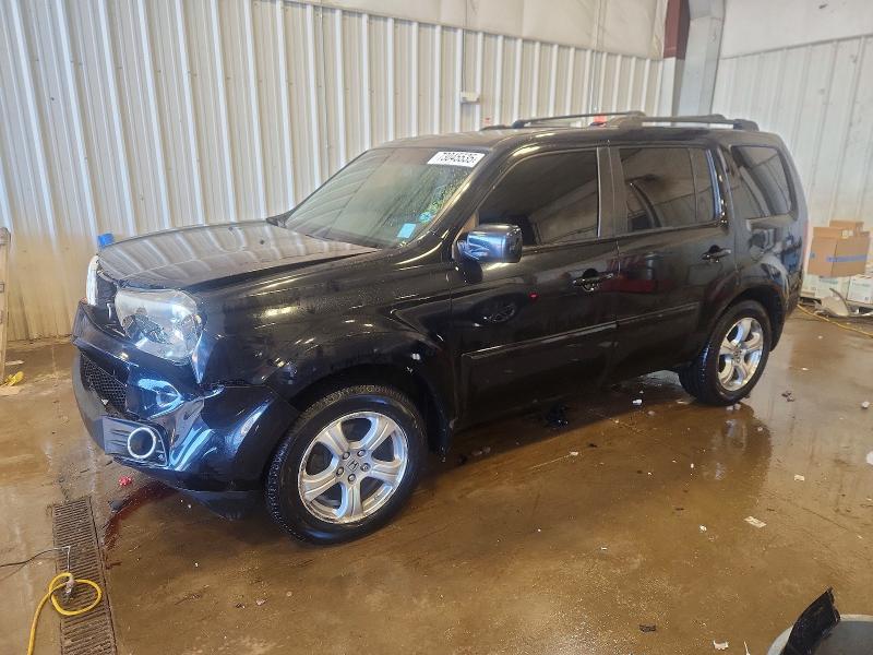 HONDA PILOT EXL 2012 with VIN 5FNYF4H59CB051608 - Photo from auction