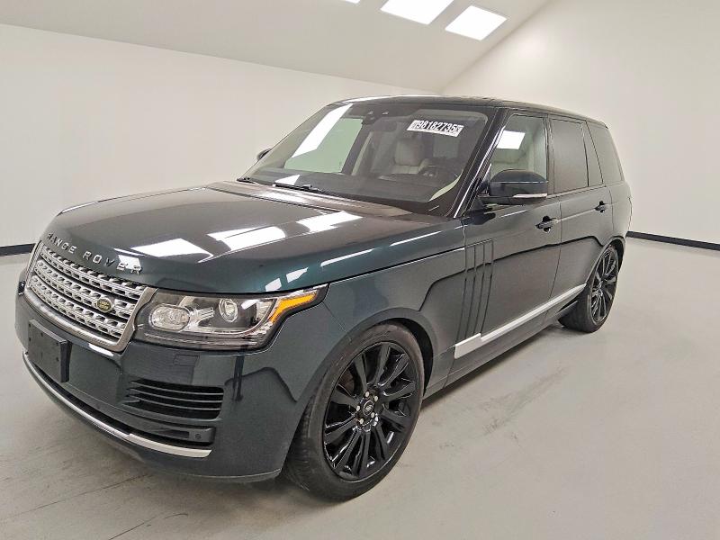 LAND ROVER RANGE ROVE 2017 with VIN SALGS2FV4HA369238 - Photo from auction
