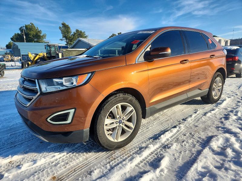 FORD EDGE SEL 2017 with VIN 2FMPK3J84HBB78062 - Photo from auction