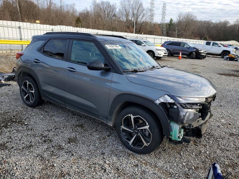 Photo 4 from auction – 2021 CHEVROLET TRAILBLAZER with VIN KL79MTSL6MB180175