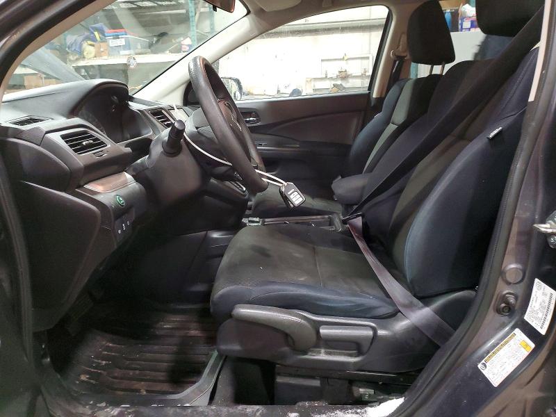Photo 7 from auction – 2016 HONDA CR-V SE with VIN 2HKRM4H4XGH128995