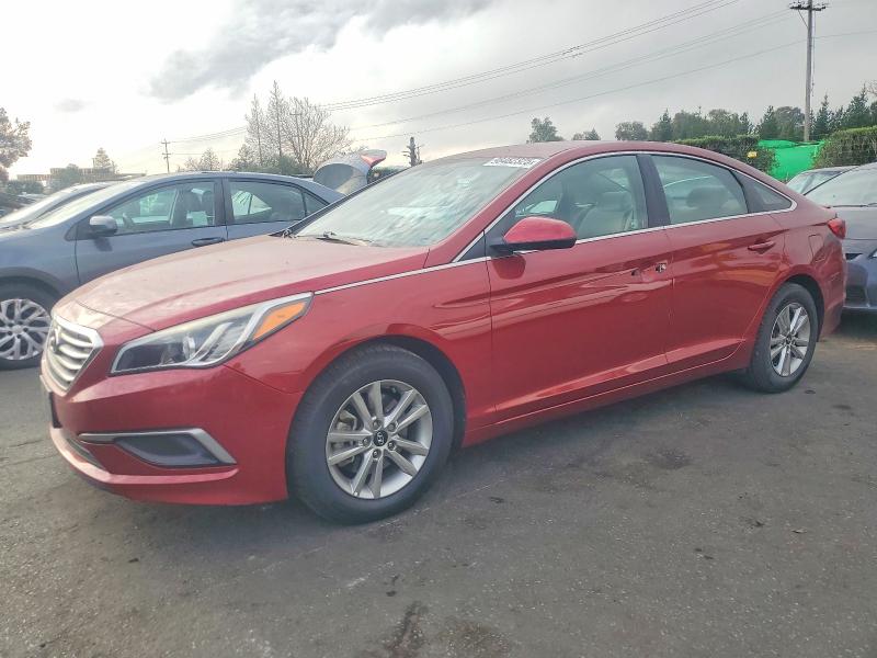 HYUNDAI SONATA SE 2016 with VIN 5NPE24AF9GH354056 - Photo from auction