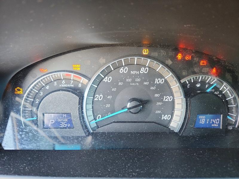 Photo 9 from auction – 2012 TOYOTA CAMRY BASE with VIN 4T1BF1FK0CU192373
