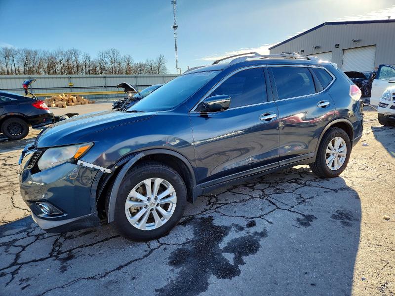 NISSAN ROGUE S 2014 with VIN 5N1AT2MK0EC849274 - Photo from auction