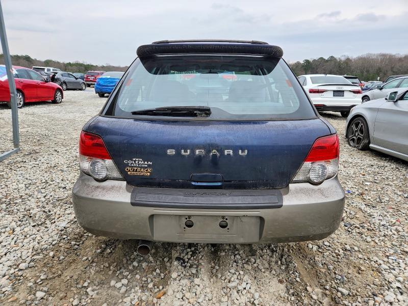 Photo 6 from auction – 2005 SUBARU IMPREZA OU with VIN JF1GG68505H808800