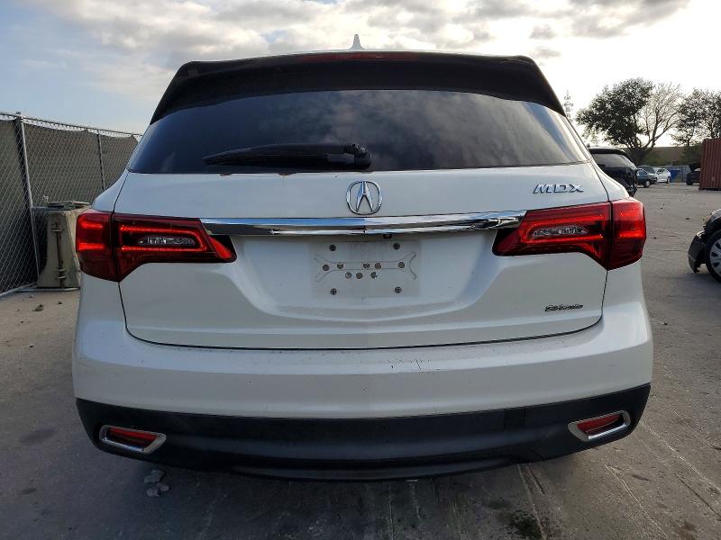 Photo 6 from auction – 2015 ACURA MDX TECHNO with VIN 5FRYD4H4XFB015233
