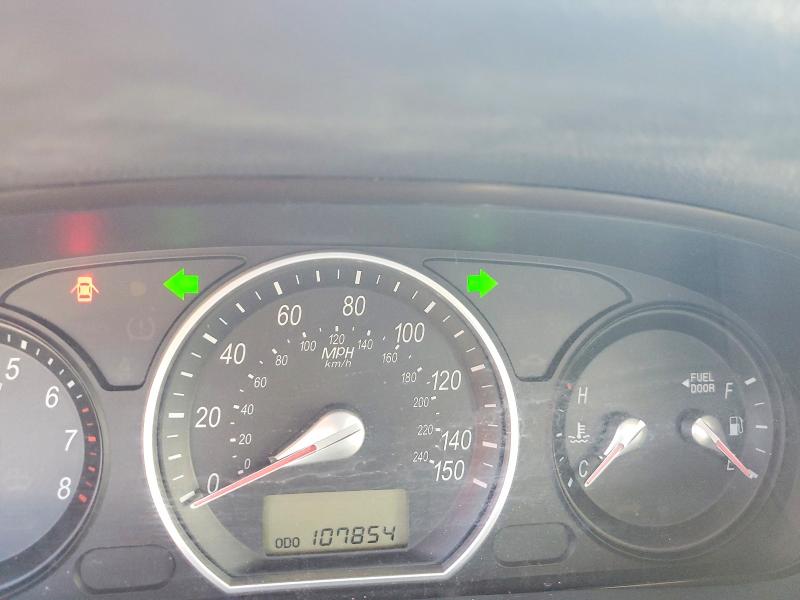 Photo 9 from auction – 2007 HYUNDAI SONATA with VIN 5NPET46C67H223663