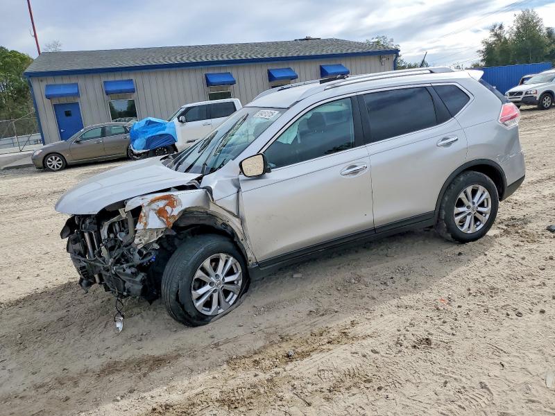 NISSAN ROGUE S 2015 with VIN KNMAT2MT7FP528503 - Photo from auction