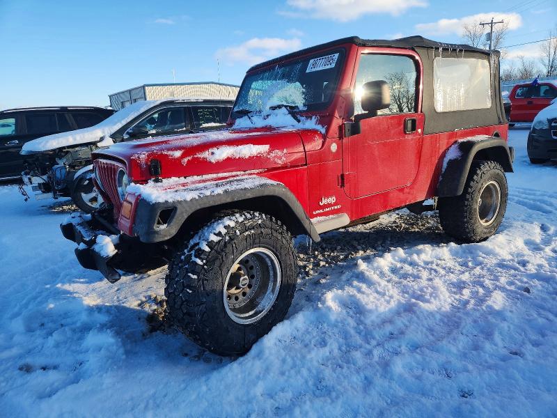 JEEP WRANGLER / 2004 with VIN 1J4FA49S54P800142 - Photo from auction
