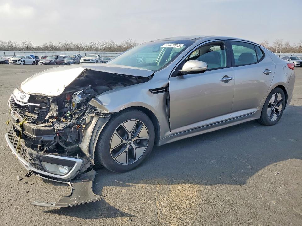 KIA OPTIMA HYBRID 2012 with VIN KNAGM4AD4C5025385 - Photo from auction