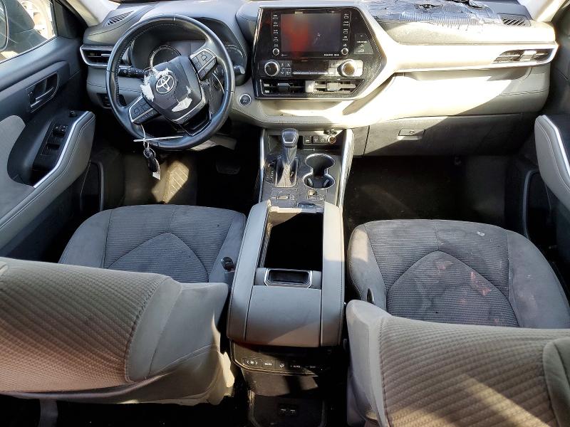 Photo 8 from auction – 2021 TOYOTA HIGHLANDER with VIN 5TDZZRAH9MS070167
