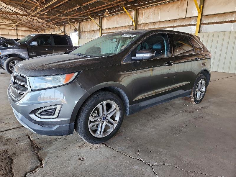 FORD EDGE TITAN 2017 with VIN 2FMPK3K97HBB91217 - Photo from auction