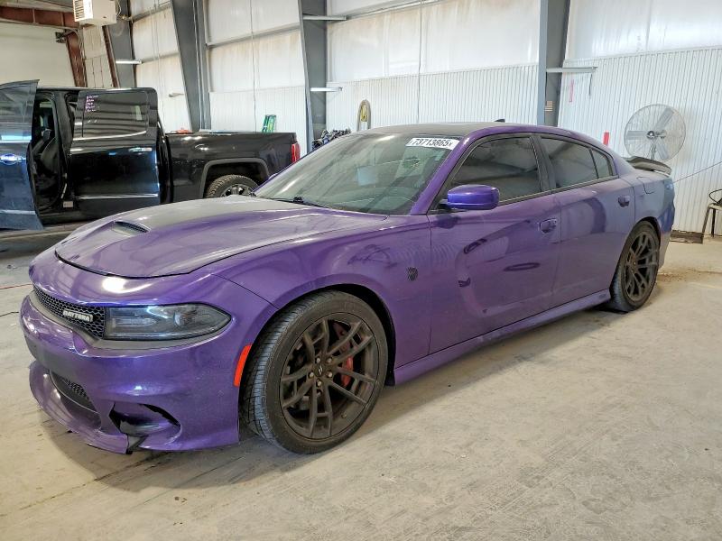 DODGE CHARGER 2018 with VIN 2C3CDXGJ4JH297462 - Photo from auction