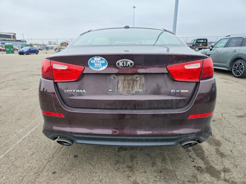 Photo 6 from auction – 2014 KIA OPTIMA EX with VIN 5XXGN4A71EG317729