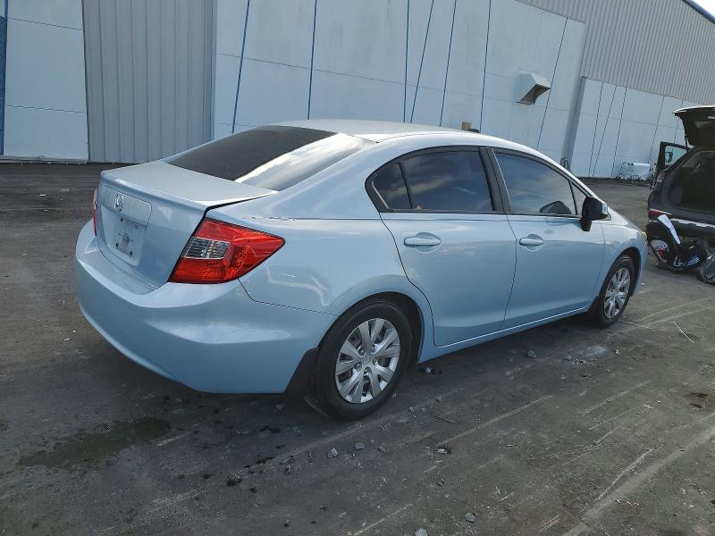 Photo 3 from auction – 2012 HONDA CIVIC LX with VIN 19XFB2F53CE067593