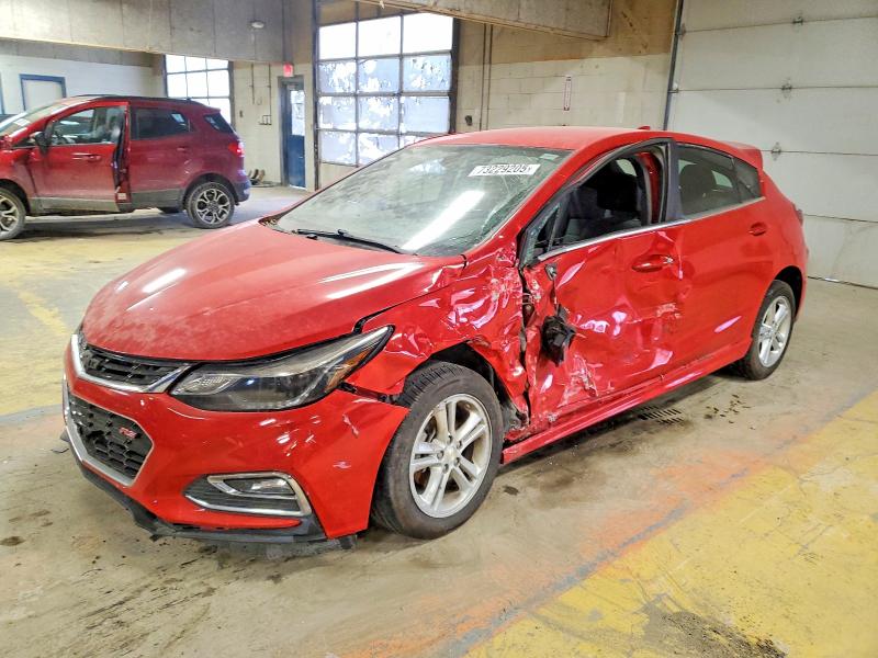 CHEVROLET CRUZE LT 2017 with VIN 3G1BE6SM3HS577874 - Photo from auction