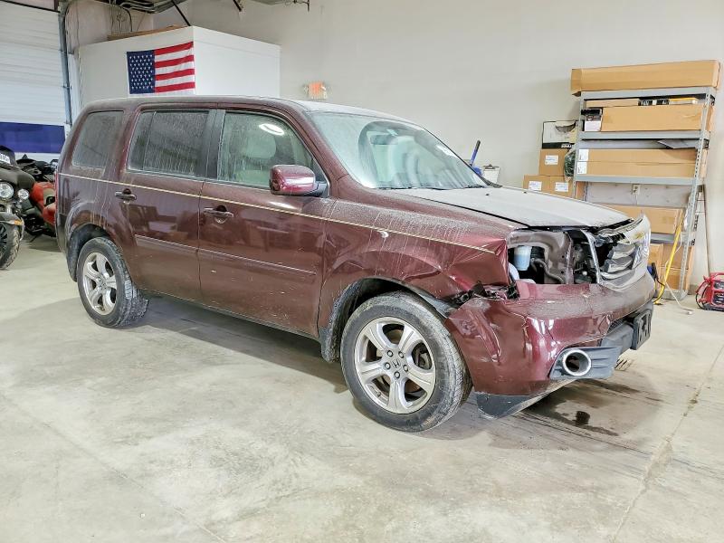 Photo 4 from auction – 2013 HONDA PILOT EX with VIN 5FNYF4H49DB030217