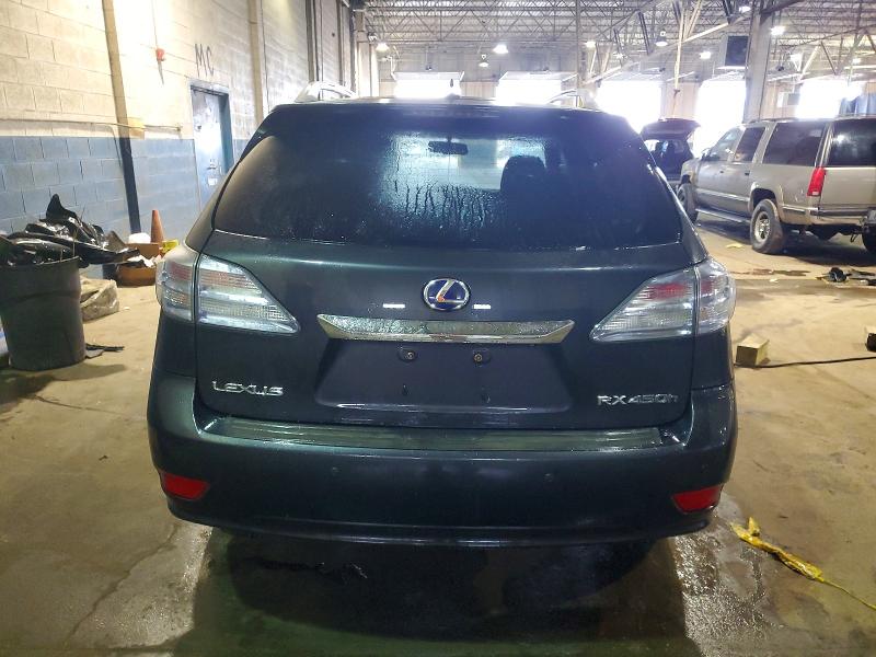 Photo 6 from auction – 2010 LEXUS RX 450H with VIN JTJBC1BA6A2010885