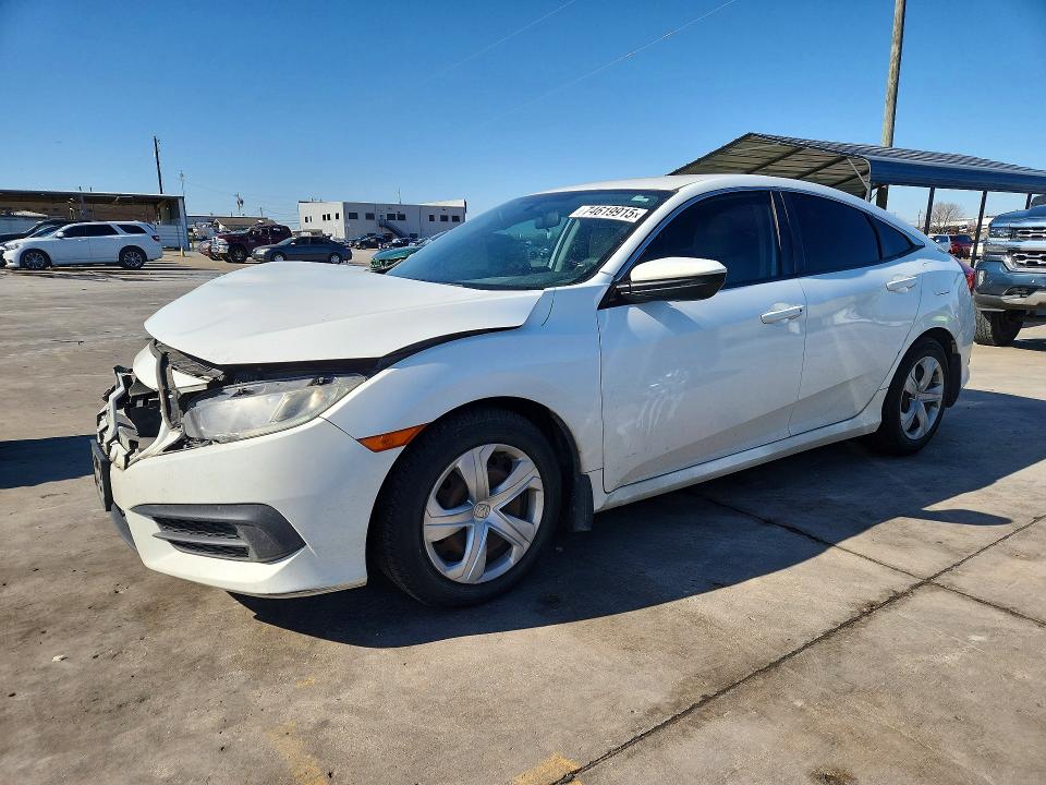 Photo 1 from auction – 2017 HONDA CIVIC LX with VIN 19XFC2F51HE062932