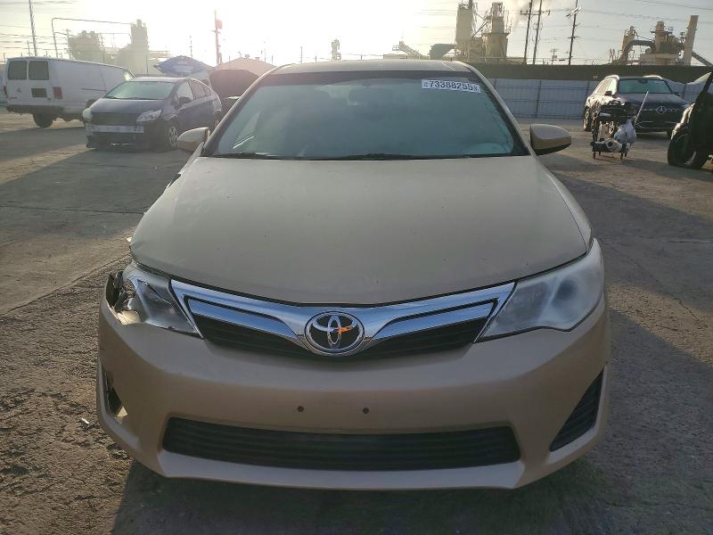 Photo 5 from auction – 2012 TOYOTA CAMRY BASE with VIN 4T1BF1FK2CU026372