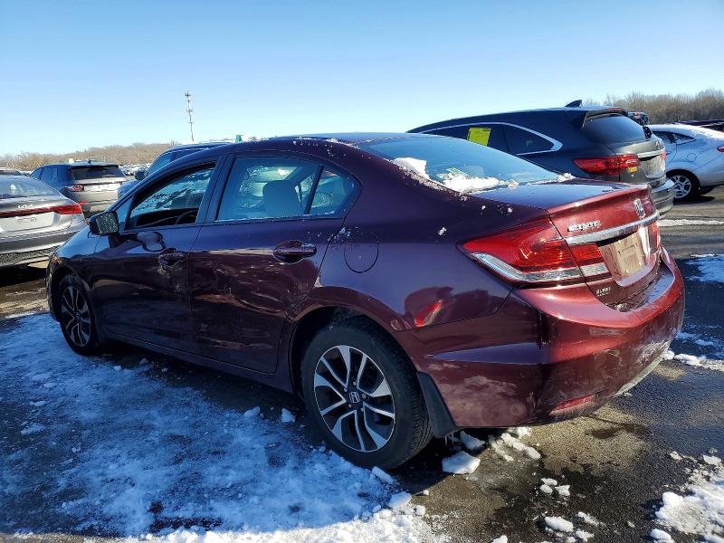 Photo 2 from auction – 2015 HONDA CIVIC with VIN 19XFB2F89FE278702