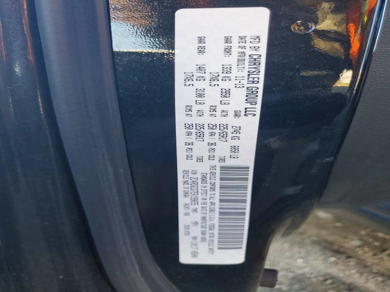 Photo 14 from auction – 2014 DODGE GRAND CARA with VIN 2C4RDGCG7ER199655
