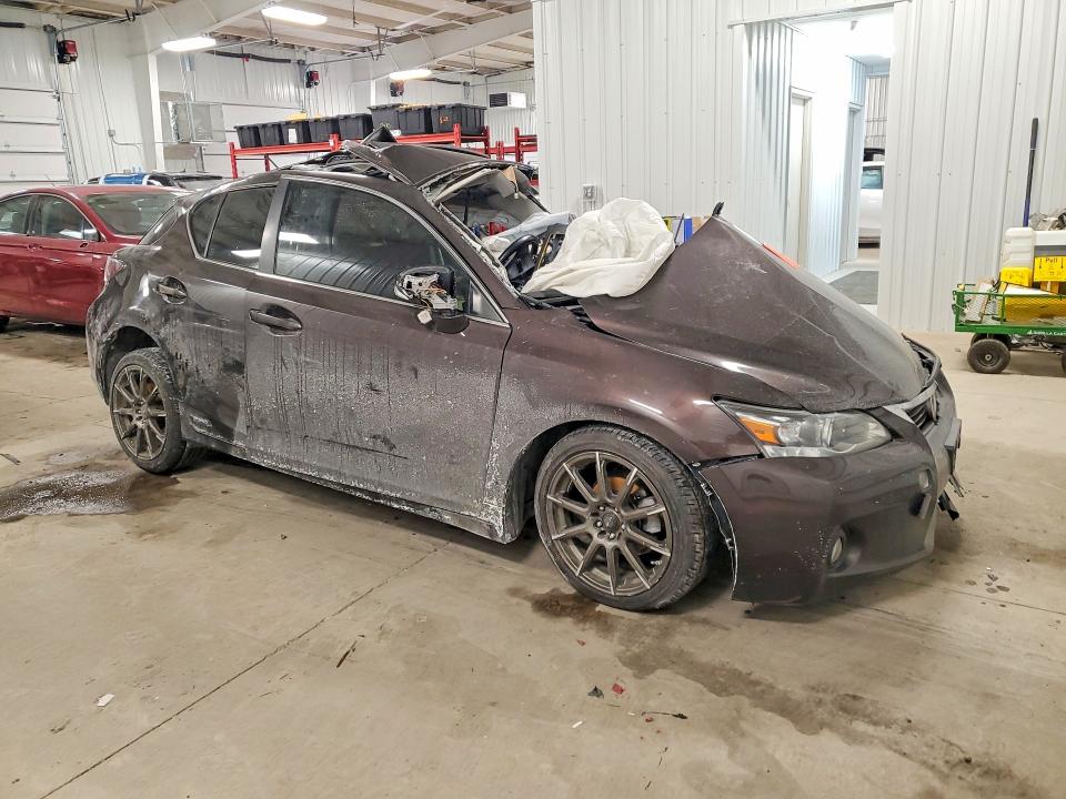 Photo 4 from auction – 2012 LEXUS CT 200 with VIN JTHKD5BH3C2068037