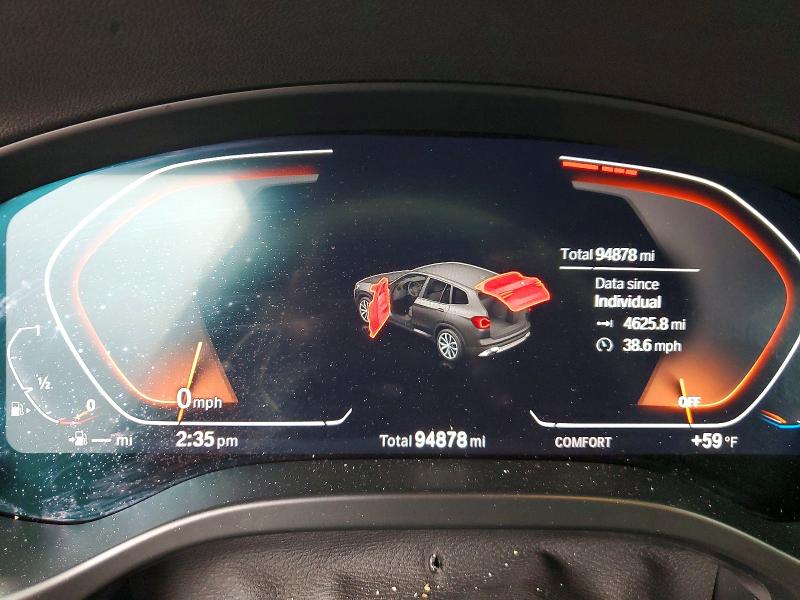 Photo 9 from auction – 2022 BMW X3 with VIN 5UX43DP00N9N17919