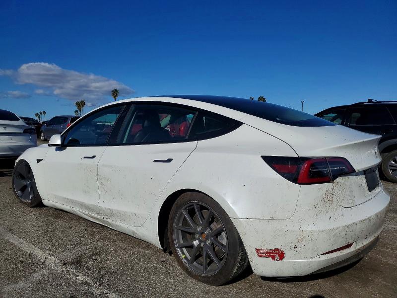 Photo 2 from auction – 2022 TESLA MODEL 3 with VIN 5YJ3E1EB5NF133084